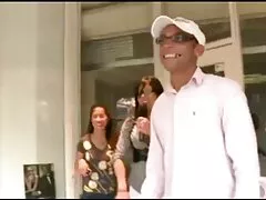 Saludable ébano polla anal delgada tiene grande culo lesbiana
